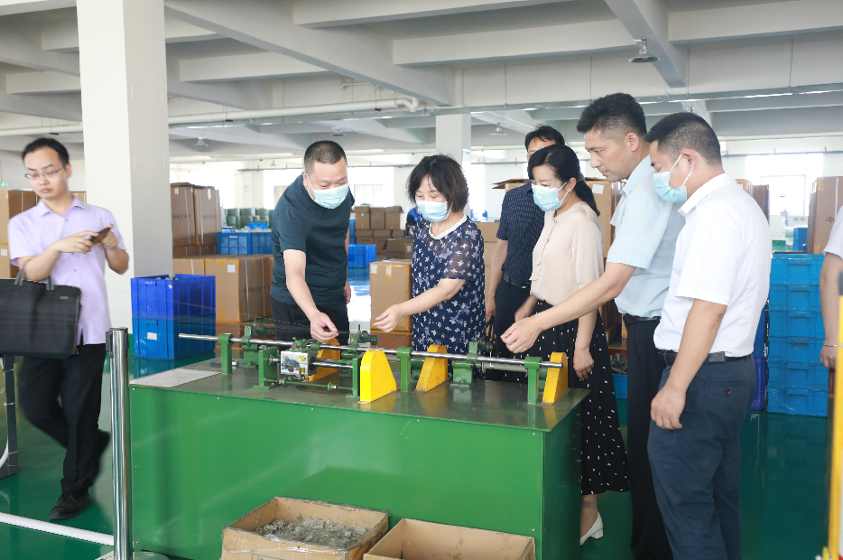 廣水市政協(xié)領(lǐng)導(dǎo)張慧玲、楊華到德樂(lè)電力調(diào)研考察